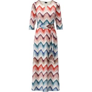 K-Design, Dames, Jurken, Veelkleurig, Maat: 2XL