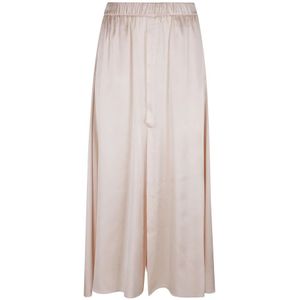 Forte Forte, Dames, Broeken, Roze, Maat: S Zijde,