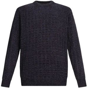 Liu Jo, Heren, Truien, Blauw, Maat: S