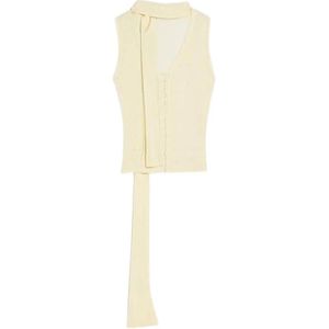 Jacquemus, Dames, Tops, Geel, Maat: M Viscose,