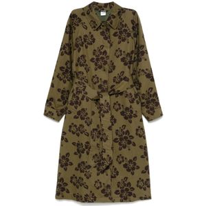 Aspesi, Dames, Jurken, Groen, Maat: 2XS