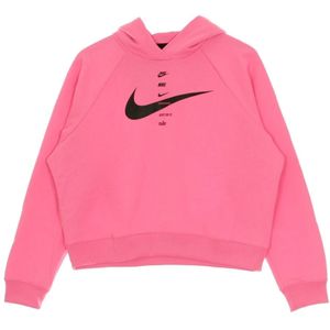 Nike, Dames, Sweatshirts & Hoodies, Roze, Maat: L Katoen,