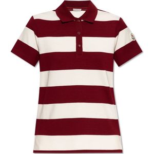 Moncler, Dames, Tops, Rood, Maat: XS Viscose,