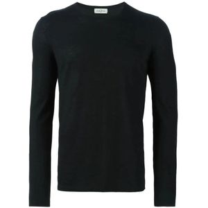 Le Kasha, Heren, Truien, Zwart, Maat: S Leer,