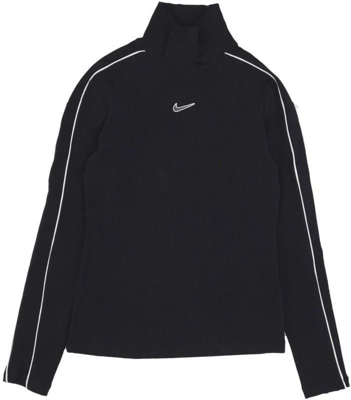 Nike - Hoge Hals Longsleeve - Zwart - Dames