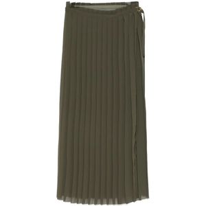 Ami Paris, Dames, Rokken, Groen, Maat: L Poliester,