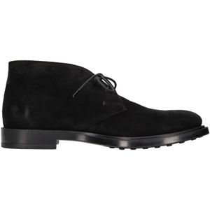 Tod's Laarzen Zwart , Black , Heren , Maat: 43 1/2 EU