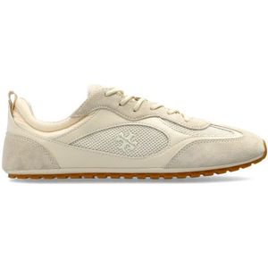 Tory Burch, Dames, Schoenen, Beige, Maat: 40 1/2 EU Leer,