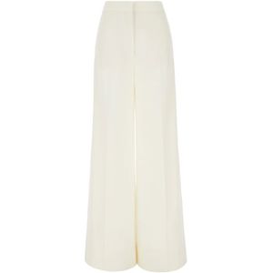 Stella McCartney, Dames, Broeken, Wit, Maat: S Katoen,