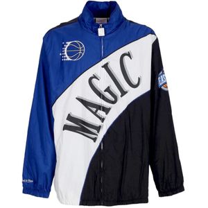 Mitchell & Ness, Heren, Jassen, Veelkleurig, Maat: L Nylon,