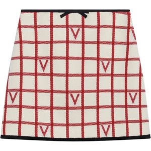 Valentino Garavani, Dames, Rokken, Roze, Maat: S Katoen,