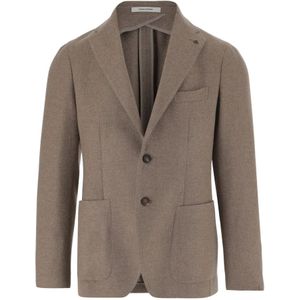 Tagliatore, Heren, Jassen, Grijs, Maat: XL Wol,