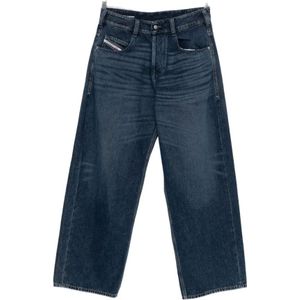 Diesel, Heren, Jeans, Blauw, Maat: W30 Katoen,