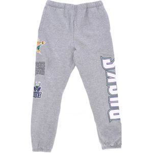 Mitchell & Ness, Heren, Broeken, Grijs, Maat: S Fleece,