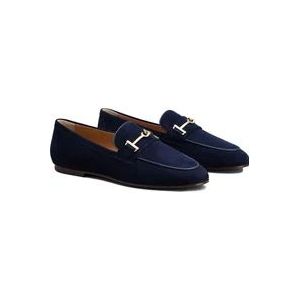 Tod's Klassieke Moccasin Schoenen , Blue , Dames , Maat: 40 EU