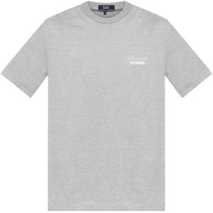 Comme des Garçons, Heren, Tops, Grijs, Maat: S Katoen,