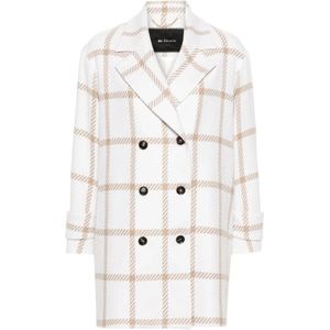 Kiton, Dames, Mantels, Wit, Maat: XS Kasjmier,