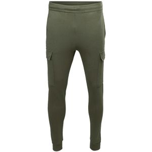 Emporio Armani Ea7, Heren, Broeken, Groen, Maat: S Zijde,