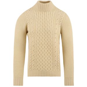 Drumohr, Heren, Truien, Wit, Maat: M Wol,