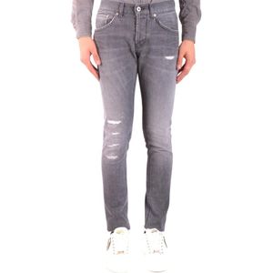 Dondup, Heren, Jeans, Grijs, Maat: W38 Denim,