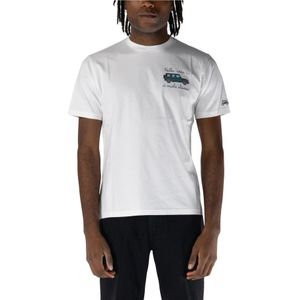 MC2 Saint Barth, Heren, Tops, Wit, Maat: S