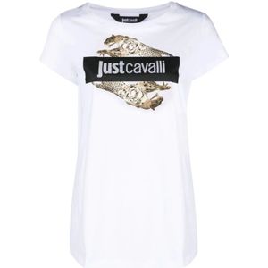 Just Cavalli, Dames, Tops, Wit, Maat: M
