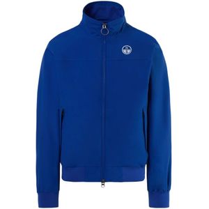 North Sails, Heren, Jassen, Blauw, Maat: 2XL Katoen,