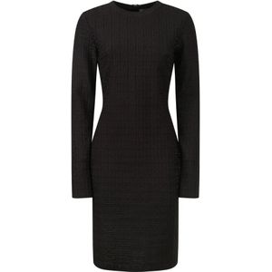 Givenchy, Dames, Jurken, Zwart, Maat: S Viscose,