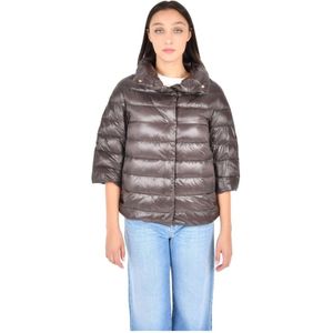 Herno, Dames, Jassen, Bruin, Maat: M Katoen,