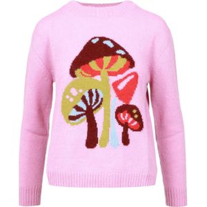 Weekend Max Mara, Dames, Truien, Roze, Maat: M Katoen,