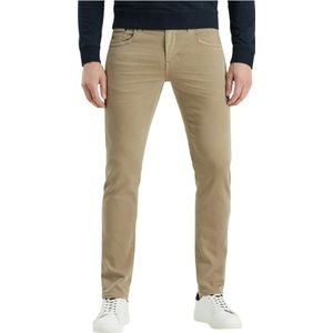 PME Legend, Heren, Broeken, Beige, Maat: W35 L32 Leer,