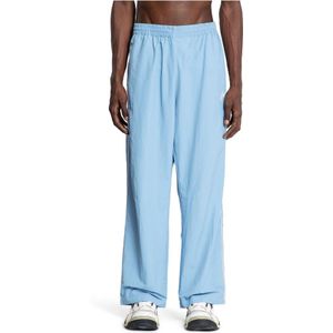 Willy Chavarria, Heren, Broeken, Blauw, Maat: S Nylon,