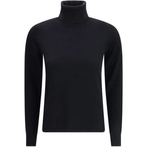 Max Mara, Dames, Truien, Zwart, Maat: S Wol,