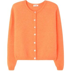 American Vintage, Dames, Truien, Oranje, Maat: L