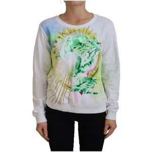 Versace Jeans - Sweatshirt - Wit - Graphic Print
