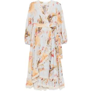 Zimmermann, Dames, Jurken, Veelkleurig, Maat: L Taf,