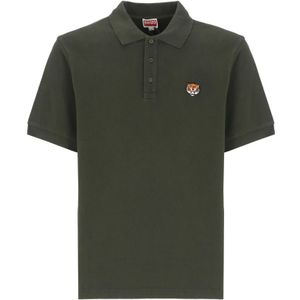 Kenzo, Heren, Tops, Groen, Maat: S Katoen,