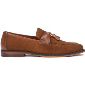 Kazar - Loafers - Bruin - Leer - Heren Elegante Loafers van Bonded Leer