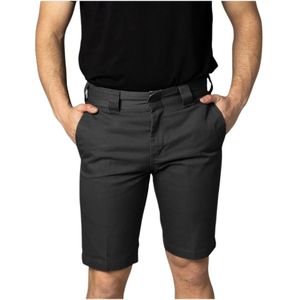 Dickies, Heren, Korte broeken, Grijs, Maat: W33 Katoen,
