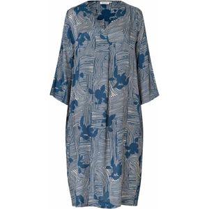 Masai, Dames, Jurken, Blauw, Maat: S Viscose,