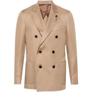 Lardini, Heren, Jassen, Beige, Maat: L