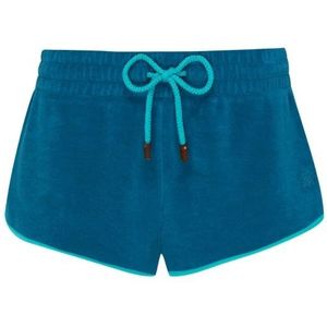 Vilebrequin, Dames, Korte broeken, Blauw, Maat: L Katoen,