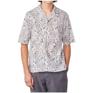 Officine Générale, Heren, Overhemden, Veelkleurig, Maat: XL Katoen,