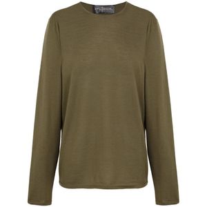 Cortana, Dames, Truien, Groen, Maat: XS Kasjmier,