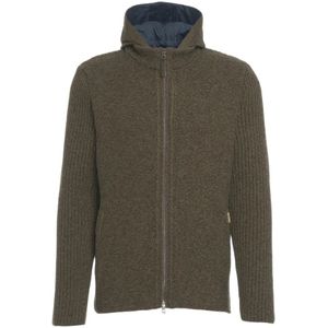 Luis Trenker, Heren, Sweatshirts & Hoodies, Groen, Maat: XL Wol,