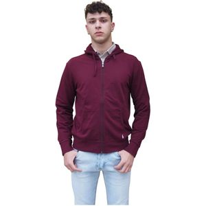 Ralph Lauren, Heren, Sweatshirts & Hoodies, Rood, Maat: M