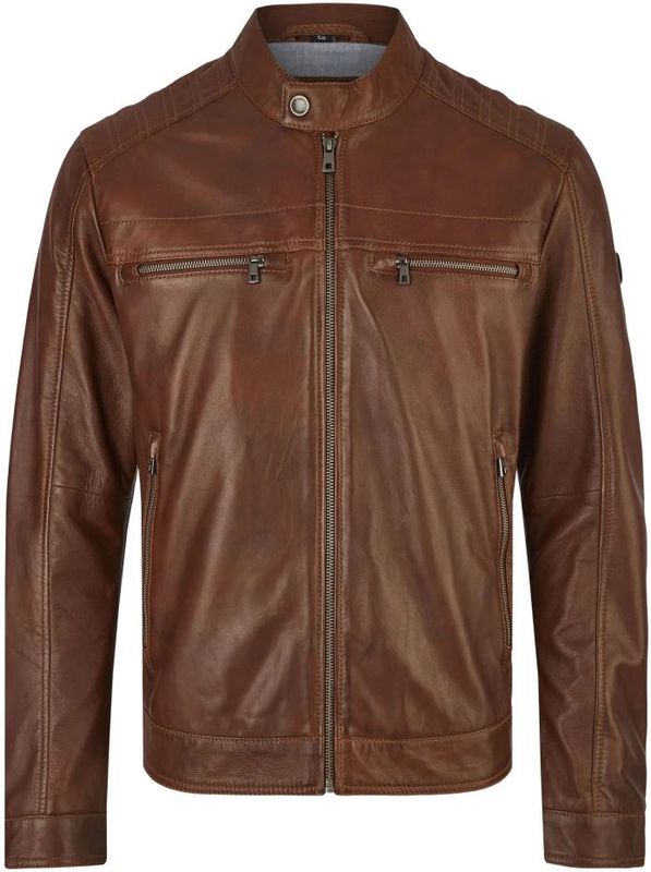 Bugatti - Buamadeo - Leren Jas - Bruin - Heren