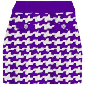 MC2 Saint Barth, Dames, Rokken, Veelkleurig, Maat: M Acryl,