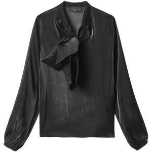 Gaëlle Paris, Dames, Blouses & Shirts, Zwart, Maat: XS
