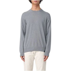 Fay, Heren, Truien, Grijs, Maat: XL